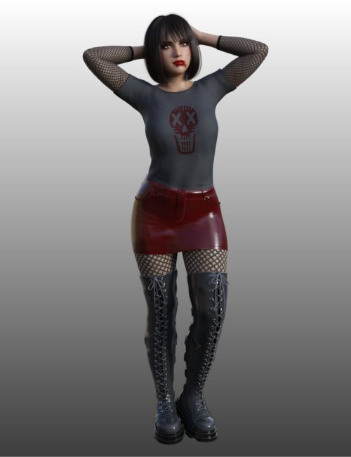 GTA 5 Online Female Goth Outfits