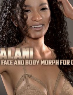 Kalani Character Morph for G8F