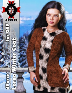 JMR dForce Lorna Winter Coat for G8F