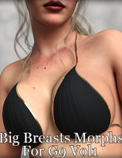 Big Breasts Morphs for Genesis 9 Vol 1