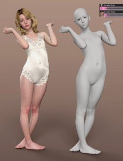 Suzette Morph With 30 Poses for Genesis 9