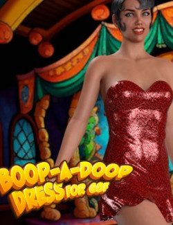 Boop-A-Doop dForce Dress for G8F