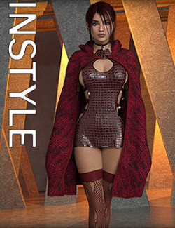 InStyle - Demon Hunter dforce outfit for Genesis 8 & 8.1 Females