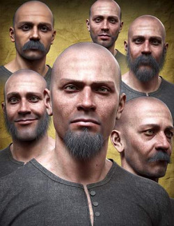 M3D Facial Hair Set for Genesis 9