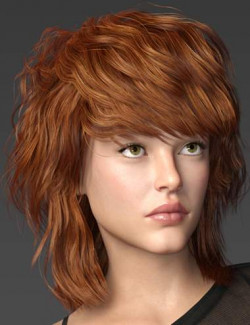 Saint Hair for Genesis 8 and 8.1 Females