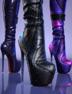 HM Zarinah Boots Add-On Textures