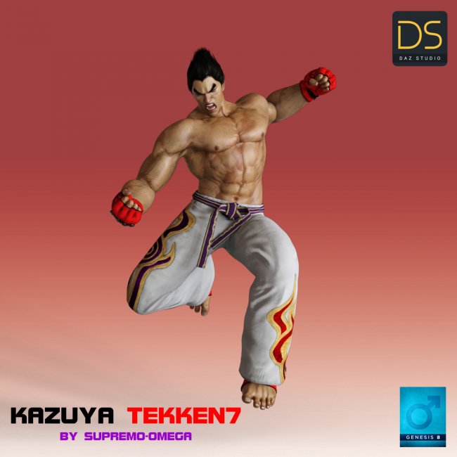 Kazuya Mishima, fighting, kazuya, tekken, mishima, HD wallpaper