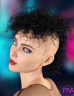 Prae-Feral Hair For G8 Daz