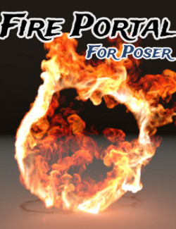 Fire Portal for Poser