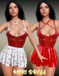 Mini Dress for Genesis 8 Female