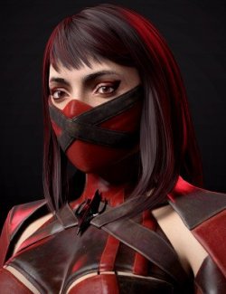 Skarlet for Genesis 8 and 8.1 Female