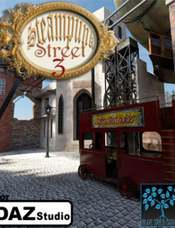 Steampunk Street 3 for Daz Studio