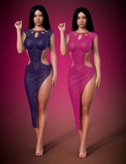 DForce Sexy Dress for Genesis 8 Female