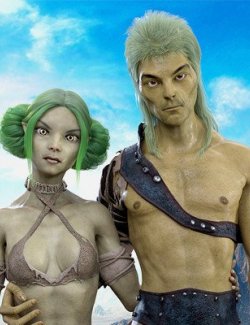 Sevenine and Twofive for Genesis 8 Female and Male