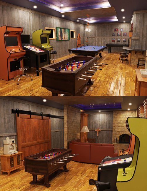 Closing time game – 3D Rooms