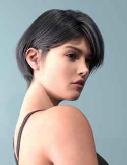 JL Hair Multilayered Short Hair for Genesis 9 and Victoria 9