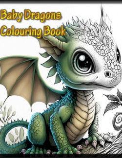 Baby Dragons Colouring Book