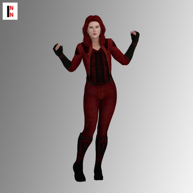 WandaVision - The Scarlet Witch 1/6th Scale Hot Toys Action Figure | I'm  Rick James Bricks