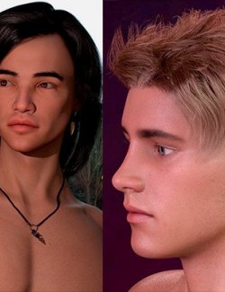 LT Antony and Lewis HD for Genesis 8.1 Male