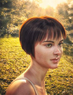 FE Sunshine Short Hair for Genesis 8 and 8.1 Female