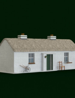 Irish Cottages - OBJ Version