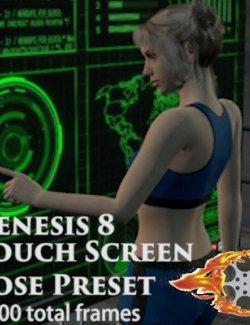 Genesis 8 Touch Screen Pose Preset Over MoCap 2000 Frames