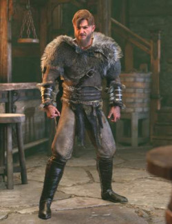 dForce Wolfskin Viking Outfit for Genesis 9