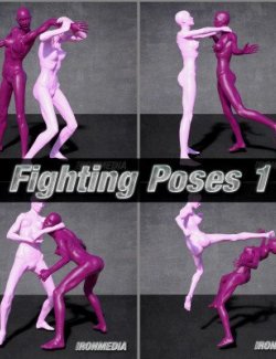 Fighting Poses 1 for Genesis 8