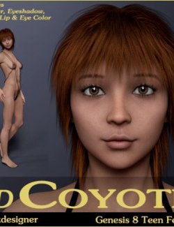 GD Coyote Teen for Genesis 8 Female