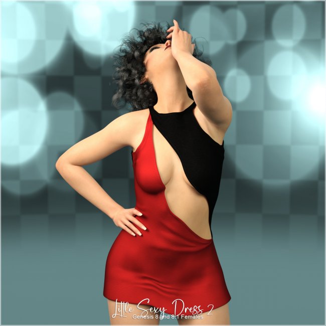 Click here to see preview images for "Little Sexy Dress 2 for Genesis 8 and 8.1 Females" Little Sexy Dress 2 for Genesis 8 and 8.1 Females