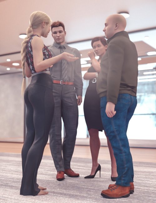 Confident Fashion Standing Poses for Genesis 8 and 8.1 Females