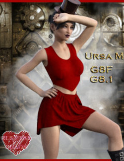 UrsaM Top and Skirt for Genesis 8 F and G8.1