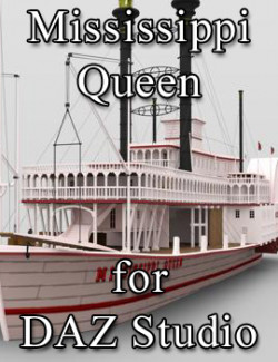 Mississippi Queen for DAZ Studio