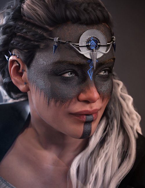 Viking Makeup and Add-On for Genesis 9