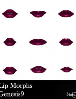 Lip Morphs for Genesis 9