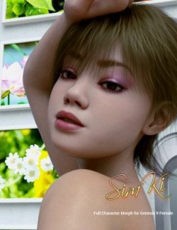 Sim Ki- Teen Character Morph for Genesis 9