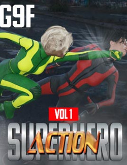 SuperHero Action for G9F Volume 1