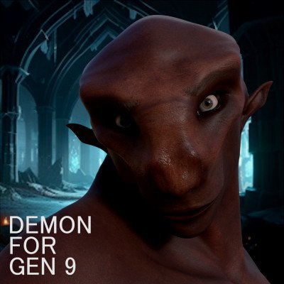 Click here to see preview images for "Demon Morph for Genesis 9" Demon Morph for Genesis 9