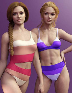 Swimwear  3d Models for Daz Studio and Poser