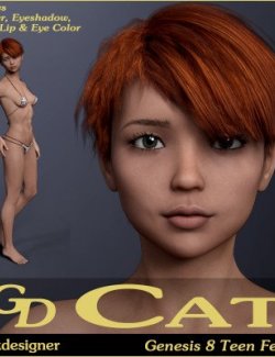 GD Cat Teen for Genesis 8 Female