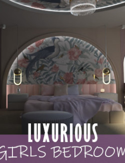 Luxurious Girls Bedroom