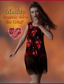 Maddy Dress for Genesis 8xF