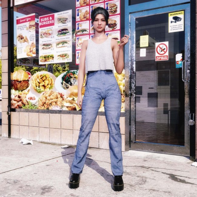 Click here to see preview images for "Skinny jeans for Genesis 8 Females and Genesis 9" Skinny jeans for Genesis 8 Females and Genesis 9