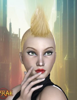 Prae-Razor Hair For La Femme Poser