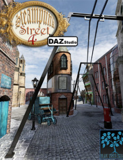 Steampunk Street 4 for Daz