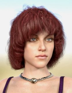 Ava Hair for Genesis 8 and 8.1 Female