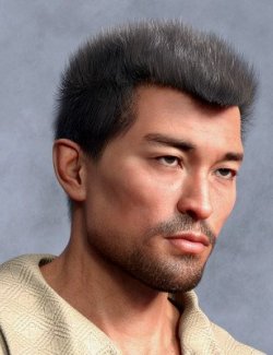 Wilson Hair for Genesis 8 and 8.1 Male