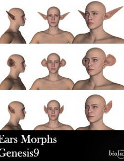 Ear Morphs for Genesis 9