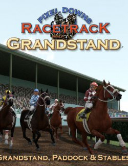 Pixel Downs Grandstand