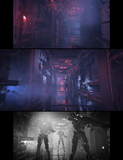 Cyberpunk Corridor